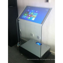 30 Zoll Interaktive Holo Projektion Transparent Touch Kiosk